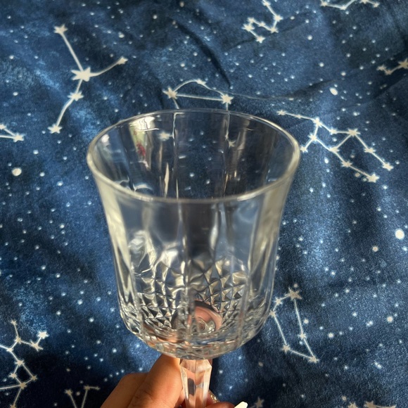 Vintage Mikasa Crystal Wine Glass - Picture 3 of 3